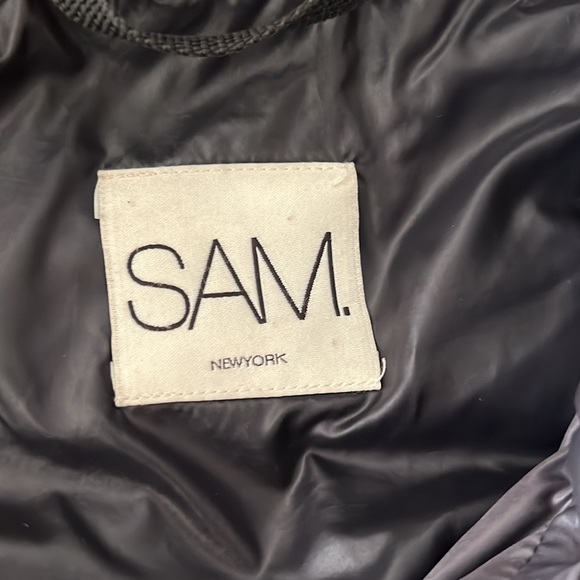 SAM New York down jacket. Gunmetal - Picture 2 of 6